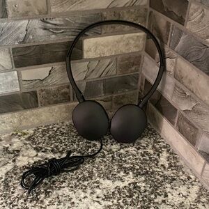 Black Headphones NWOT